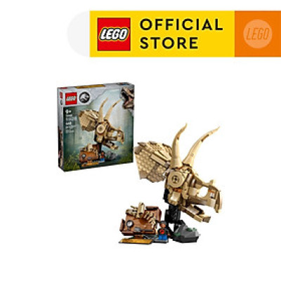 LEGO JURASSIC 76969 Đồ Chơi Lắp Ráp Đầu Khủng Long Ba Sừng (468 chi tiết)