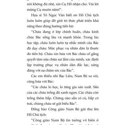 Hồ Chủ Tịch của chúng ta (Xuất bản lần thứ tư) bản in 2025