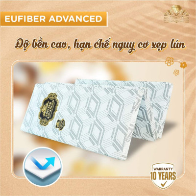 Nệm Cao Su Bông Kim Cương Eufiber Advanced