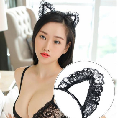 Bờm tóc ren tai mèo xinh xinh