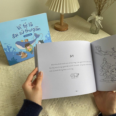 Sách Tô Màu - Vì Tớ Là Đại Sứ Thư Giãn - AZ Việt Nam