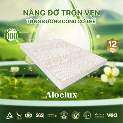 Nệm Cao Su Kim Cương 5 ZONE ALOE