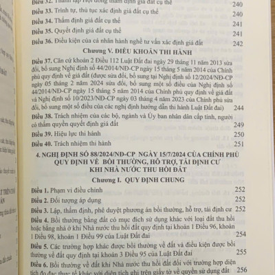 Luật Đất Đai năm 2024 và văn bản hướng dẫn thi hành