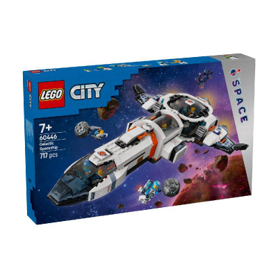LEGO CITY 60446 Đồ Chơi Lắp Ráp Mô - Đun Tàu Vũ Trụ (717 chi tiết)