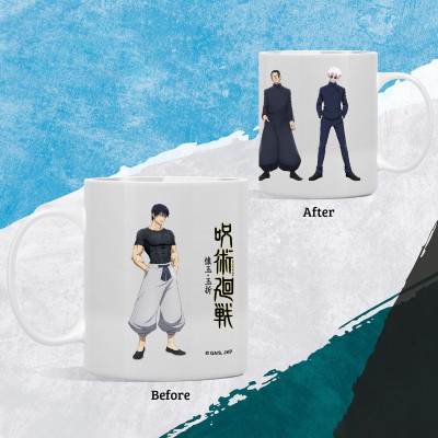 Ly Sứ Jujutsu Kaisen 330 ml - Sunrisepop JKAC036 - Màu Trắng