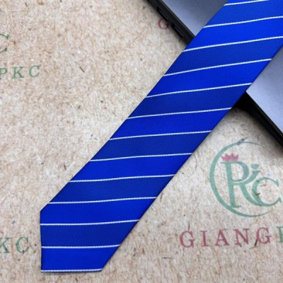 Cà vạt nam mẫu thắt sẵn dây kéo bản nhỏ 6cm mẫu xanh bích kẻ trắng thưa