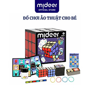 Đồ chơi ảo thuật Mideer Conundrum Cube Magic,đồ chơi trí tuệ cho bé 6,7,8,9,10 tuổi