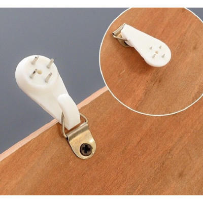 10 Móc Đóng Đinh 4 Chân, Móc Treo Đa Năng, Móc Treo Tranh, Ảnh, Chịu Lực Tốt, Chắc Chắn, Tiện Dụng. TakyHome 2221Set10