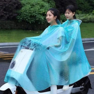 Áo Mưa 1 và  2 Đầu Cánh Dơi Chấm Bi Thời Trang Chất Liệu dẻo mềm - hàng việt