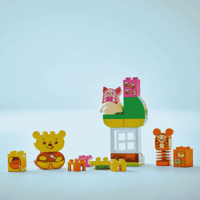 Đồ Chơi Lắp Ráp Tiệc Sinh Nhật Gấu Pooh LEGO DUPLO 10457 (22 chi tiết)