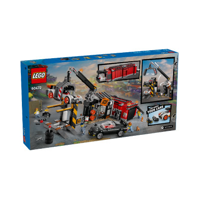 Đồ Chơi Lắp Ráp Bãi Phế Liệu Ô Tô LEGO CITY 60472 (871 chi tiết)