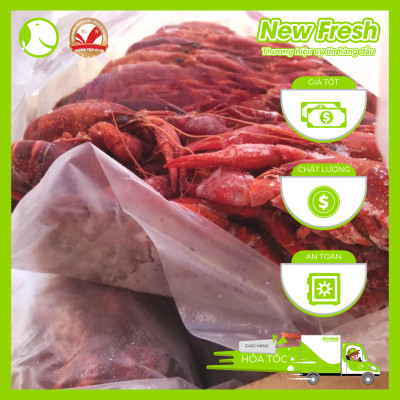 [GIAO NHANH HCM] Tôm Hùm Đất Crawfish Size Lớn - Túi 2.5Kg