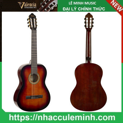 Đàn Guitar Classic Valencia VC264CSBT