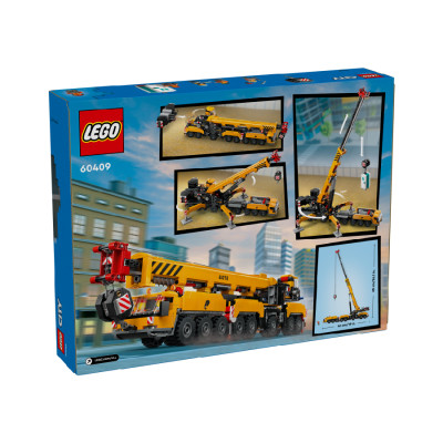 Đồ Chơi Lắp Ráp Xe Cần Cẩu Bánh Lốp LEGO CITY 60409 (1116 chi tiết)