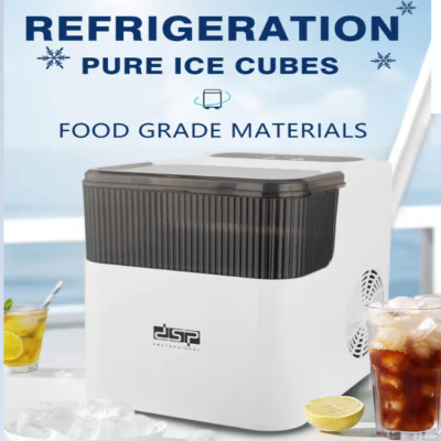 Máy làm đá viên siêu tốc, chỉ trong 6 phút thương hiệu Nga cao cấp DSP KD8001 - Hàng Nhập Khẩu