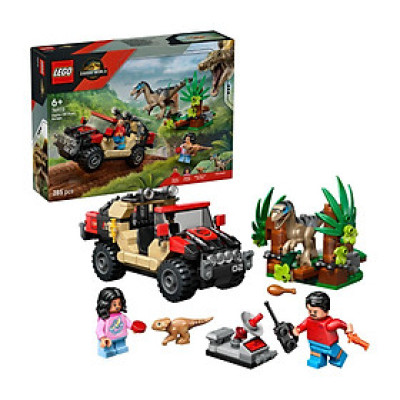 Đồ Chơi Lắp Ráp Cuộc Tẩu Thoát Khỏi Raptor LEGO JURASSIC 76972 (285 chi tiết)