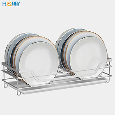 Kệ đựng đĩa dán tường nhà bếp đa năng cao cấp Hobby Home Decor KD2