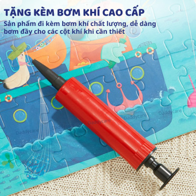 Thảm xếp hình trải sàn Mideer Puzzle Blanket Set, thảm lót nỉ dày dặn