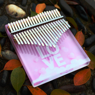 Đàn Kalimba 17 Phím - Đàn Kalimba Thumbs Piano Sử Dụng Ngón Tay | Tặng kèm búa chỉnh, khăn lau, dán nốt phím