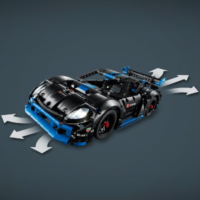 LEGO TECHNIC 42176 Đồ Chơi Lắp Ráp Xe Đua Thể Thao Porsche GT4 E-Performance (834 Chi Tiết)