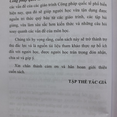 Hướng Dẫn Môn Học Công Pháp Quốc Tế