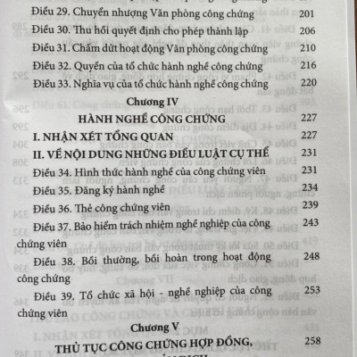 Bình Luận Luật Công Chứng Năm 2014 