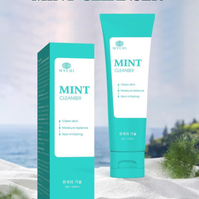 Sữa rửa mặt Mychi mint Cleanser Chính hãng