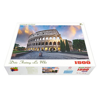 Bộ tranh xếp hình cao cấp 1500 mảnh – Đấu Trường La Mã (60x100cm)