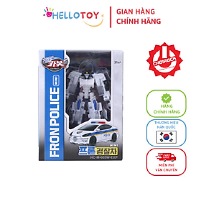 Đồ Chơi Mô Hình Lắp Ráp Xe Hơi Biến Hình HELLO CARBOT Mini Fron Police