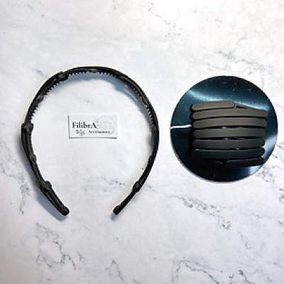 Băng đô cài tóc nhựa xếp gọn bỏ túi du lịch tiện lợi, phụ kiện tóc nữ CT019 - Filibra style