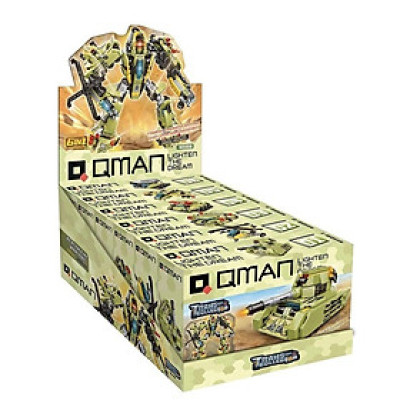 Đồ chơi - QMAN - 41108 Bộ đồ chơi xếp hình mô hình siêu nhân chiến đấu hợp thể - lẻ ngẫu nhiên