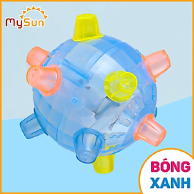 Bóng gai nảy phát sáng cao su đồ chơi có đèn cho bé MySun 