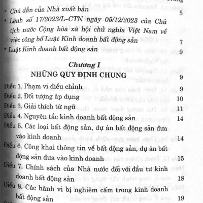 Luật Kinh Doanh Bất Động Sản (Sửa đổi, bổ sung năm 2024)