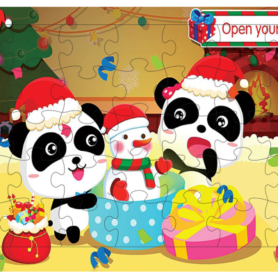 04 bộ tranh xếp hình 35 mảnh khổ A4 20x30cm – đồ chơi trí tuệ cho bé từ 2 tuổi – Combo 9