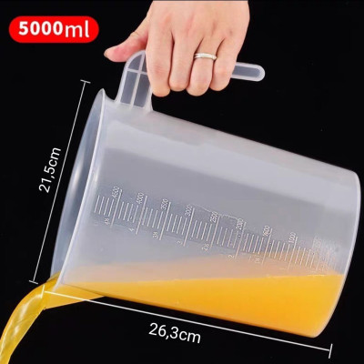 Combo 3 ca đong nhựa có vạch chia dung tích 3 lít