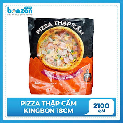 Pizza Thập Cẩm KINGBON 18CM (210G) 