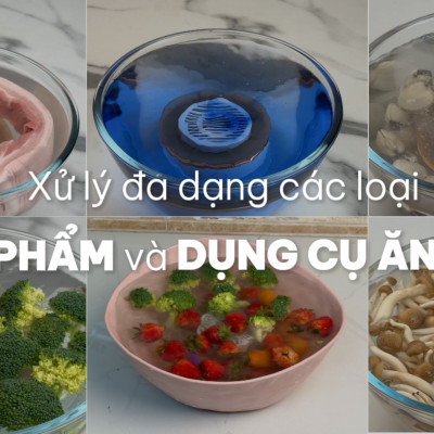 Máy rửa thực phẩm cầm tay U ULTTY WFX - Hàng chính hãng