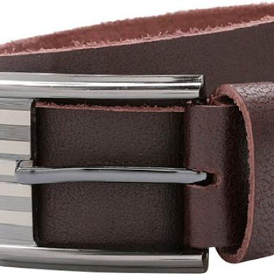 Thắt Lưng Nam Da Bò 1 Lớp Huy Hoàng HT4106 (120 x 3.5 cm) - Nâu