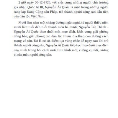 Khát Vọng Hồ Chí Minh