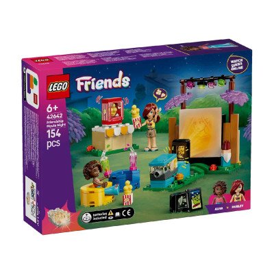 LEGO FRIENDS 42642 Đồ Chơi Lắp Ráp Buổi Chiếu Phim Ngoài Trời (154 chi tiết)