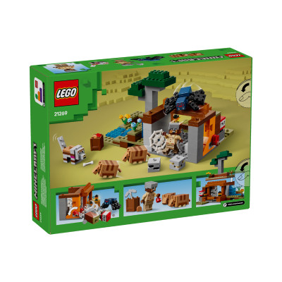Đồ Chơi Lắp Ráp Chuyến Thám Hiểm Mỏ Nhím Biển LEGO MINECRAFT 21269 (247 chi tiết)