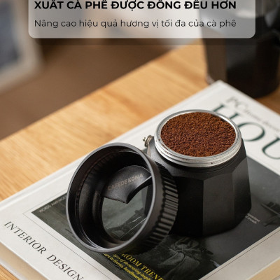 OCD san phẳng cà phê cho bình moka CAFE DE KONA