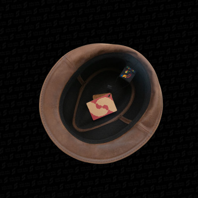 Mũ vành da cao cấp thời trang NÓN SƠN P2DA-NU2