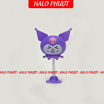 Lò Xo Kuromi - Phụ Kiện Trang Trí Nón Bảo Hiểm Kuromi Lắc Lư – Đồ Chơi Gắn Mũ Siêu Dễ Thương, Nhiều Màu