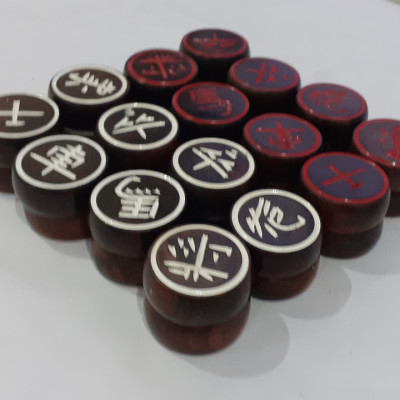 Bộ quân cờ tướng gỗ trắc Cao cấp