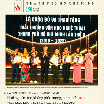 Tạp chí Văn Nghệ TP Hồ Chí Minh bộ 4 cuốn (số 149 - 152)