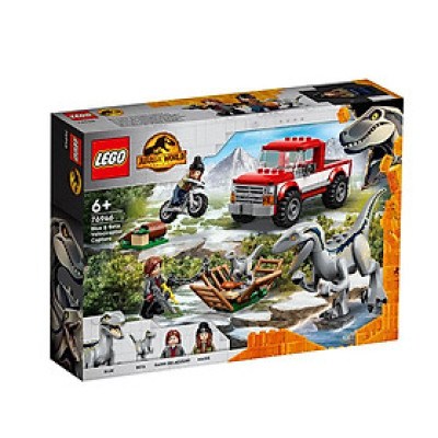 Đồ Chơi LEGO Truy Bắt Khủng Long Velociraptor Blue & Beta 76946 (181 chi tiết)