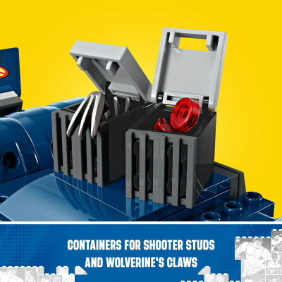 LEGO SUPERHEROES 76281 Đồ chơi lắp ráp Phi cơ Blackbird của X-Men (359 chi tiết)