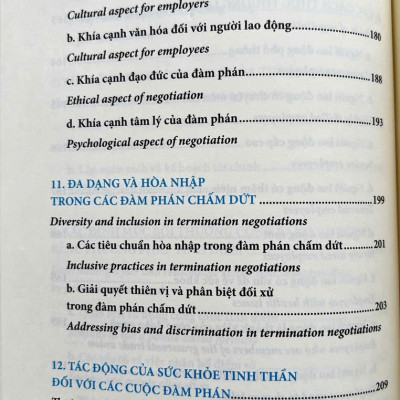 Dẫn Dắt Thoả Thuận Dàn Xếp Với Người Lao Động
