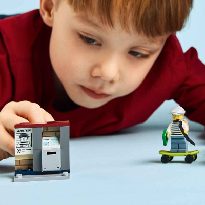 Đồ Chơi Lắp Ráp Cuộc Đua Truy Bắt Cướp LEGO CITY 60455 (65 chi tiết)